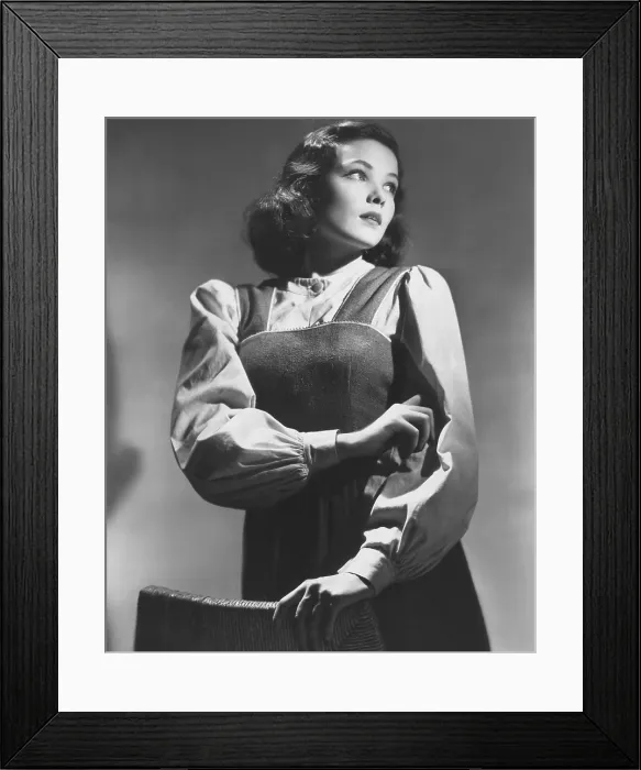 Framed Print : Gene Tierney, 1941