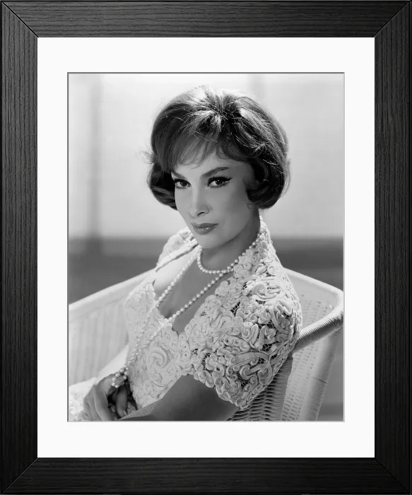 Framed Print : Gina Lollobrigida, ca. early 1960s