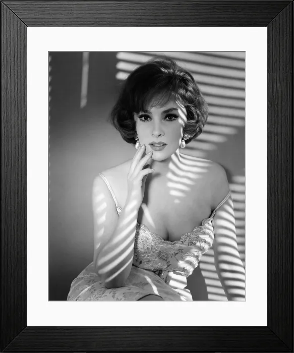 Framed Print : Gina Lollobrigida, ca. early 1960s