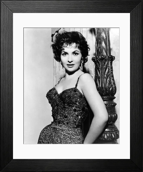 Framed Print : Gina Lollobrigida, ca. 1956
