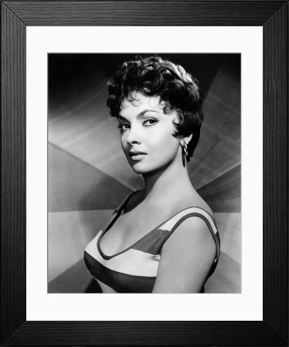 Framed Print : Gina Lollobrigida, ca. late 1950s