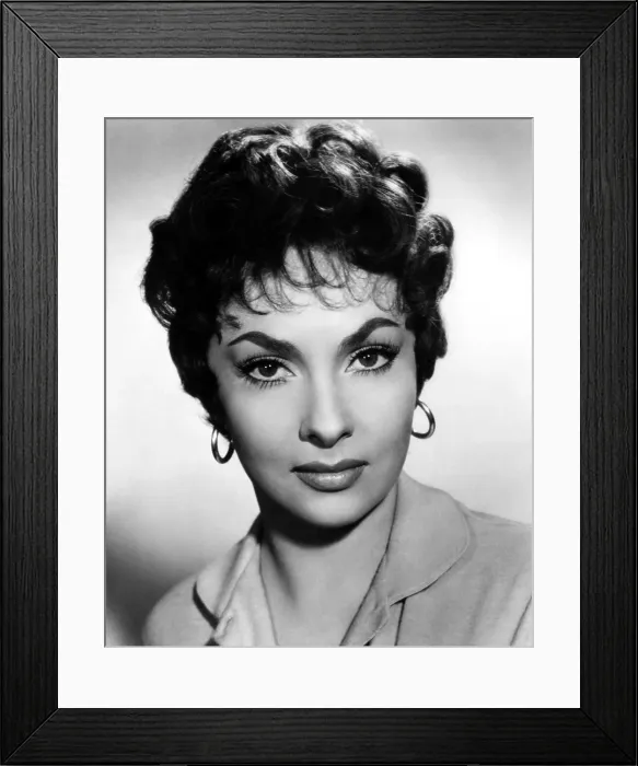 Framed Print : Gina Lollobrigida, ca. late 1950s