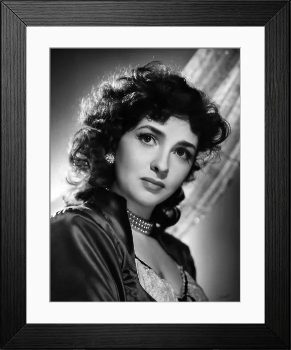 Framed Print : Gina Lollobrigida, 1955