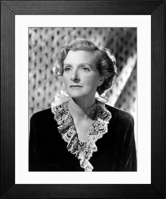 Framed Print : Gladys Cooper, MGM portrait, ca. early 1940s