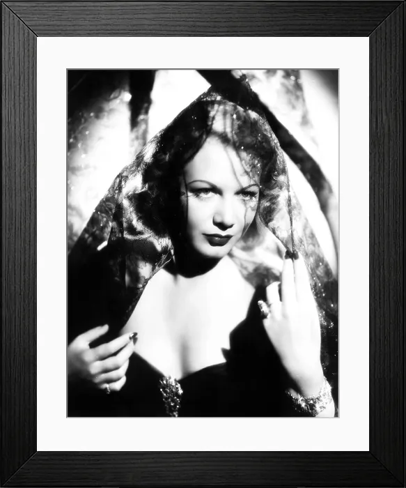 Framed Print : Gloria Dickson, early 1940s