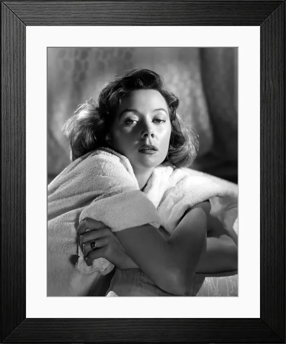 Framed Print : Gloria Grahame, 1955