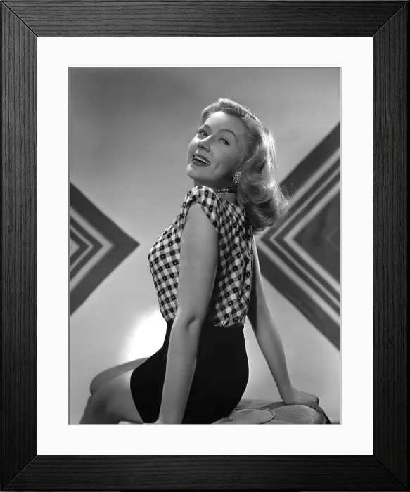 Framed Print : Gloria Grahame, MGM portrait, 1945