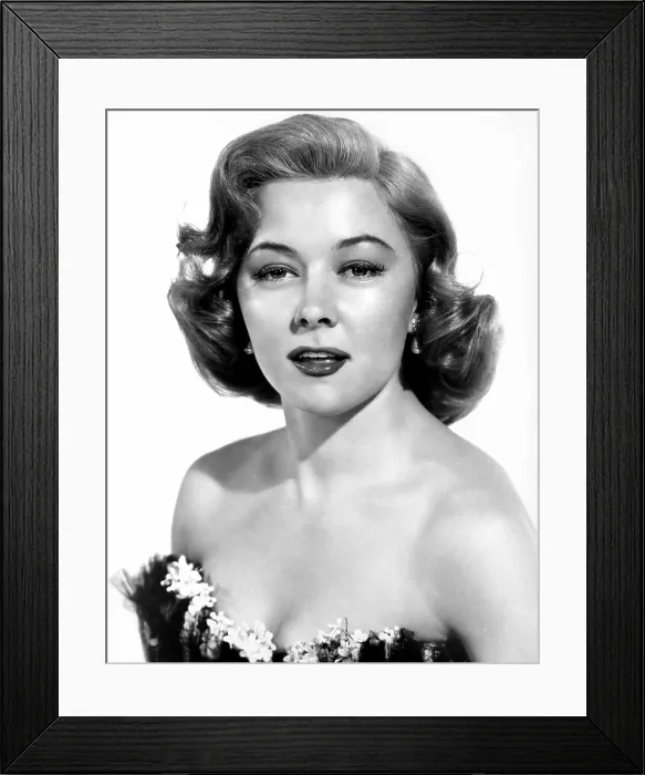Framed Print : Gloria Grahame, 1955 Framed Print : Gloria Grahame, 1955