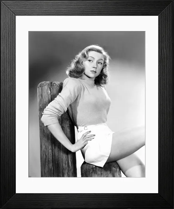 Framed Print : Gloria Grahame, 1945