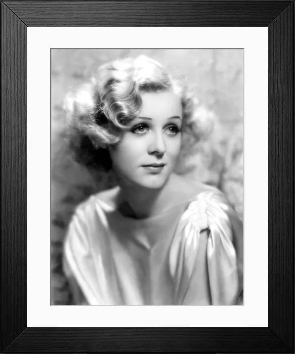 Framed Print : Gloria Stuart, 1934