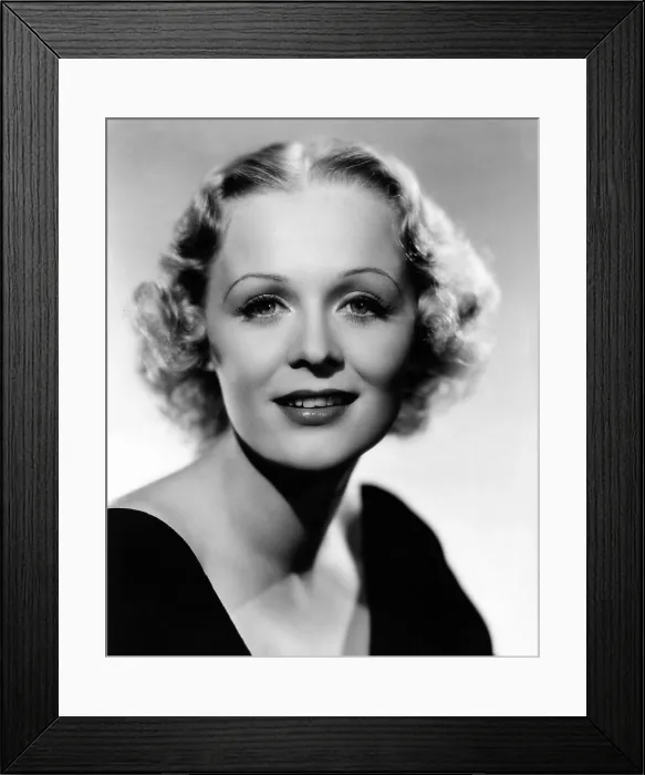 Framed Print : Gloria Stuart, 1938