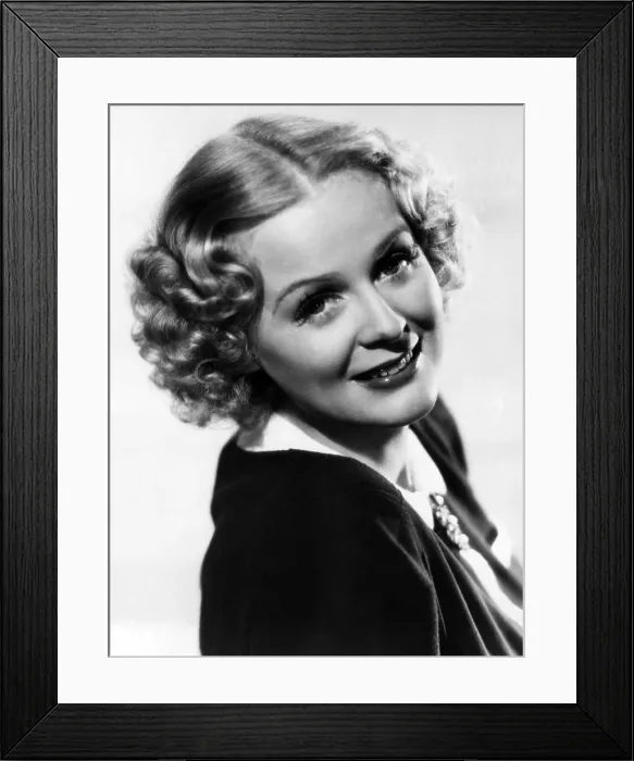 Framed Print : Gloria Stuart, 1938