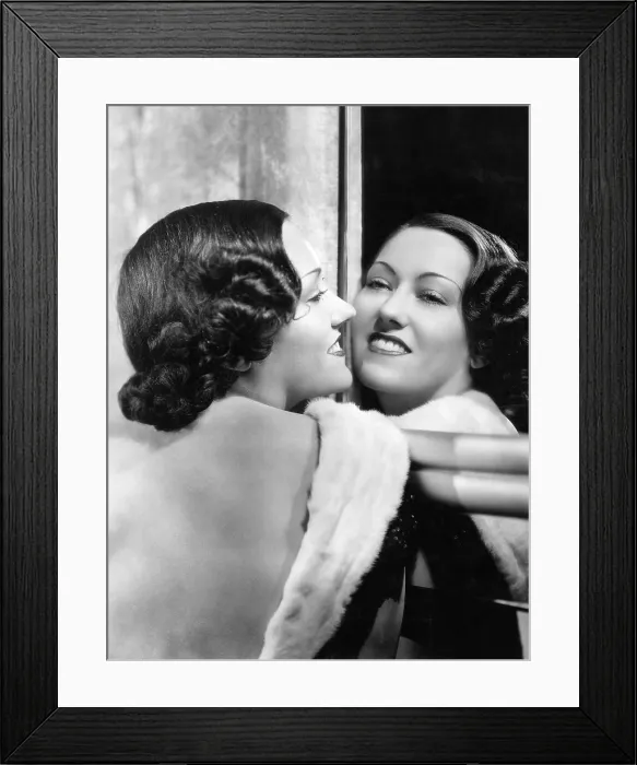 Framed Print : Gloria Swanson, ca. 1930s Framed Print : Gloria Swanson, ca. 1930s