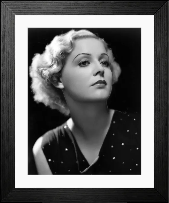 Framed Print : Gloria Stuart, 1933
