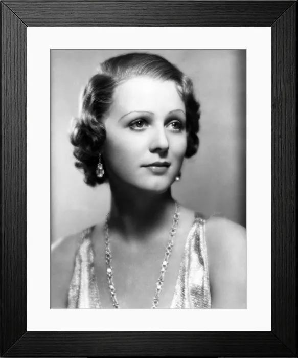Framed Print : Gloria Stuart, 1933
