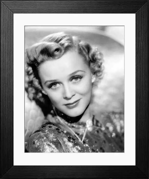 Framed Print : Gloria Stuart, 1930s