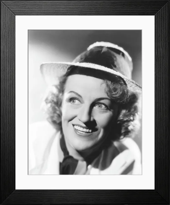 Framed Print : Gracie Fields, 1930s. 20th Century-Fox Film Corporation, TM & Copyright / courtesy Everett Collection Framed Print : Gracie Fields, 1930s. 20th Century-Fox Film Corporation, TM & Copyright / courtesy Everett Collection