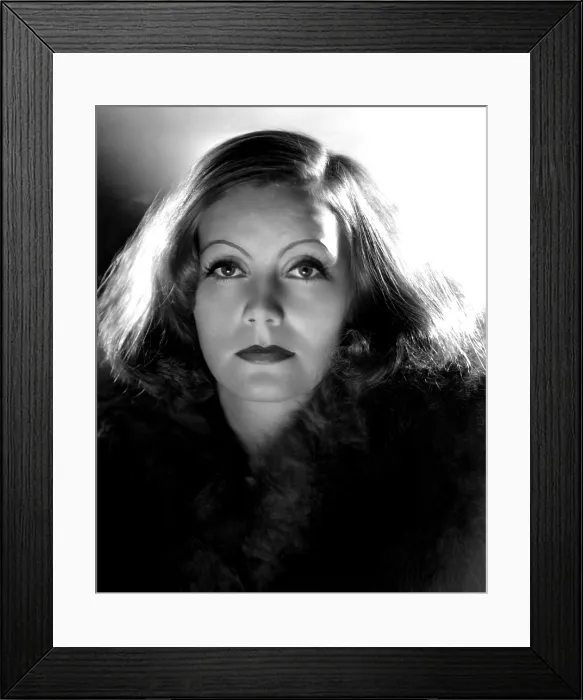 Framed Print : Greta Garbo, 1933, photo by Clarence Bull