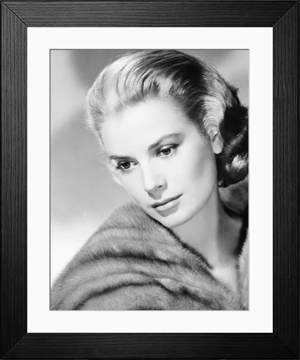 Framed Print : Grace Kelly, MGM portrait, mid-1950s