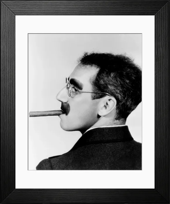 Framed Print : Groucho Marx, ca. 1933 Framed Print : Groucho Marx, ca. 1933
