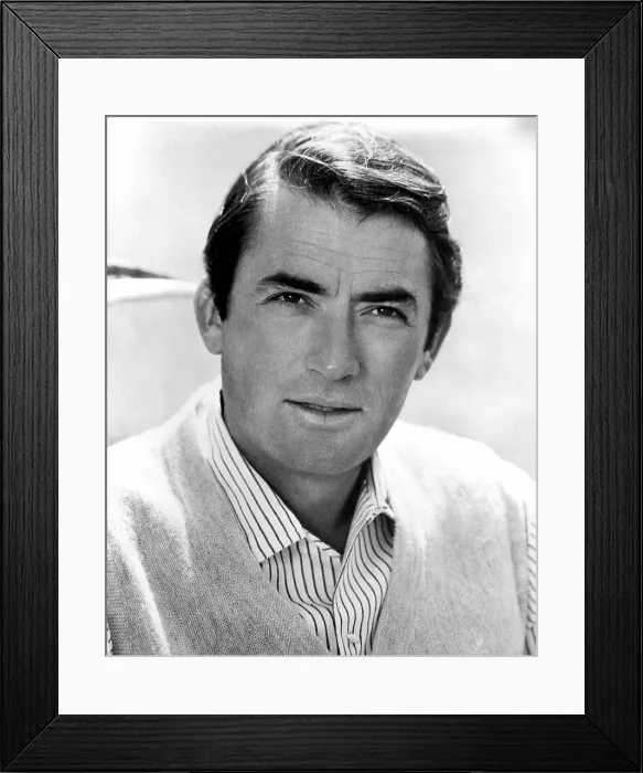 Framed Print : GREGORY PECK Framed Print : GREGORY PECK