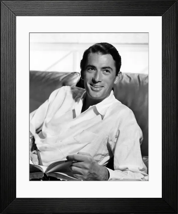 Framed Print : Gregory Peck in the late 1940s