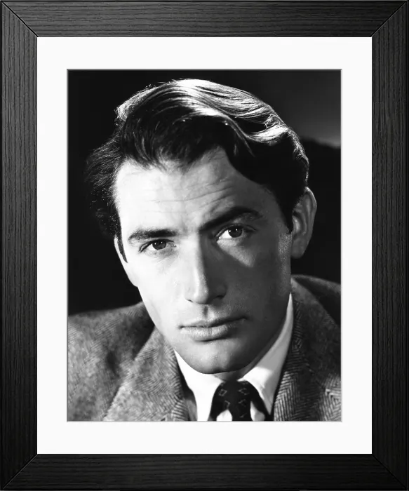 Framed Print : Gregory Peck, 1946