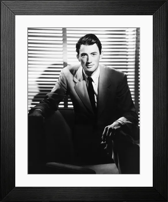 Framed Print : Gregory Peck, 1944 Framed Print : Gregory Peck, 1944