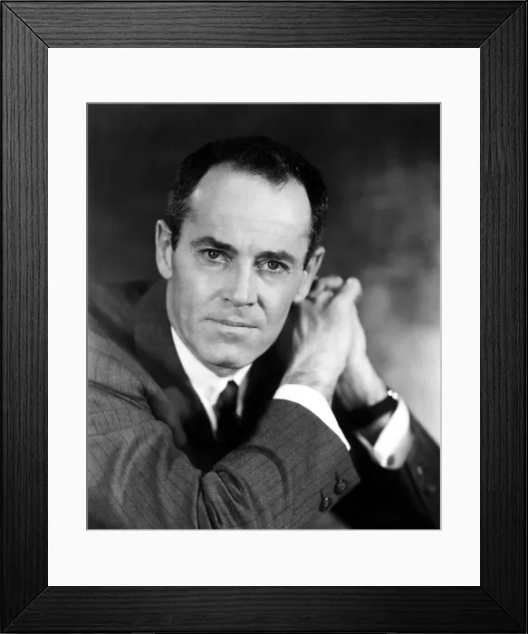 Framed Print : Henry Fonda in the 1960s