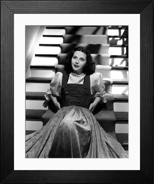 Framed Print : Hedy Lamarr, 1940, photo by Clarence Bull