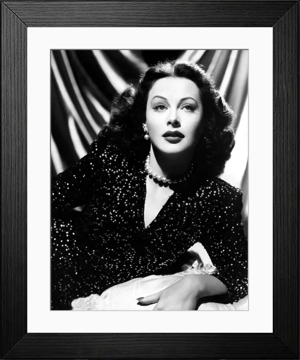 Framed Print : HEDY LAMARR, 1943