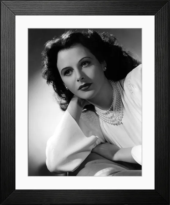 Framed Print : Hedy Lamarr, 1942, photograph by Clarence Bull Framed Print : Hedy Lamarr, 1942, photograph by Clarence Bull