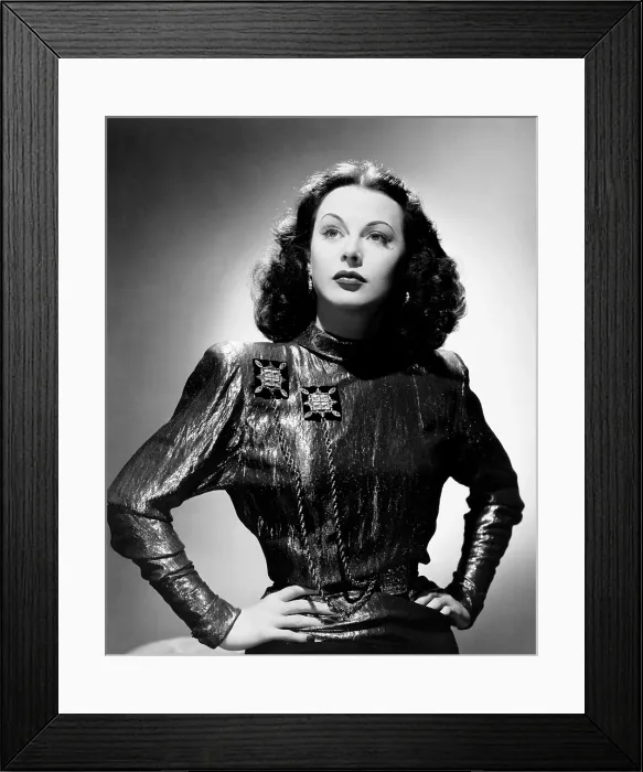 Framed Print : Hedy Lamarr, ca. early 1940s Framed Print : Hedy Lamarr, ca. early 1940s