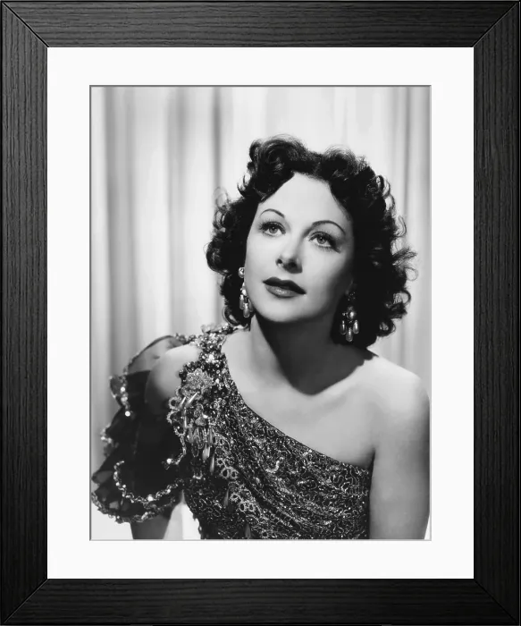 Framed Print : Hedy Lamarr, late 1940s