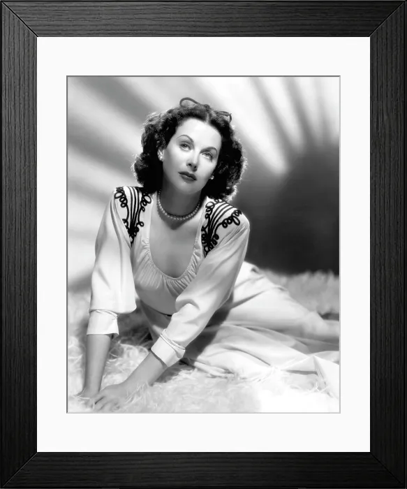Framed Print : Hedy Lamarr, 1947