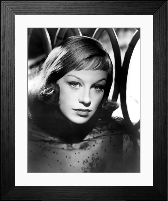 Framed Print : Hildegard Knef, 1950s