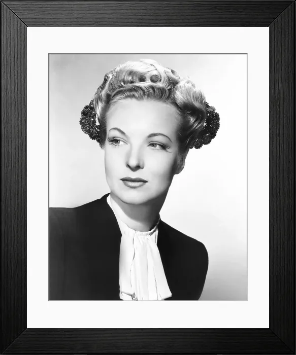 Framed Print : Hillary Brooke, 1948 Framed Print : Hillary Brooke, 1948