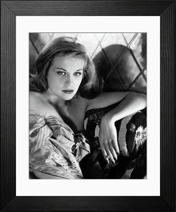 Framed Print : Hildegard Knef, 1957