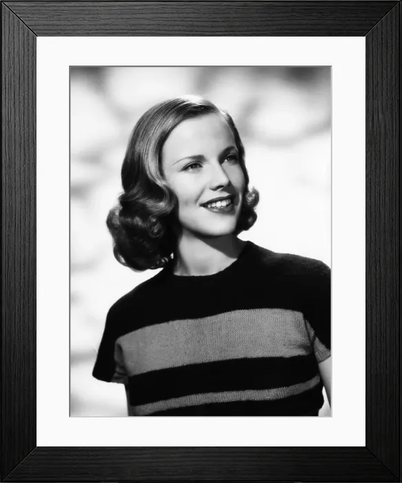 Framed Print : Honor Blackman, 1949