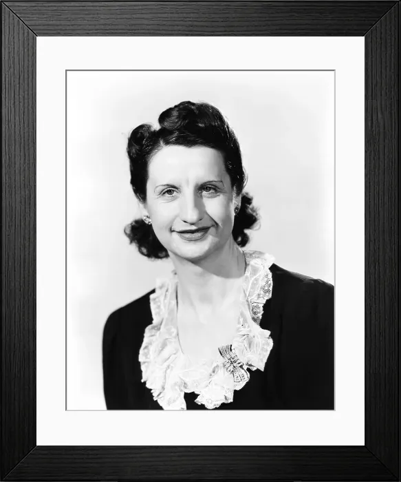 Framed Print : Hope Emerson, 1950s Framed Print : Hope Emerson, 1950s