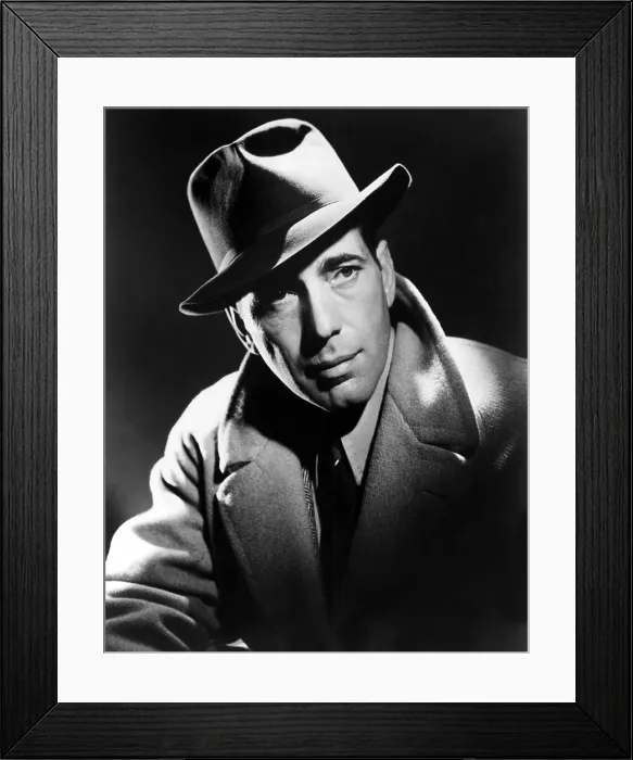 Framed Print : HUMPHREY BOGART
