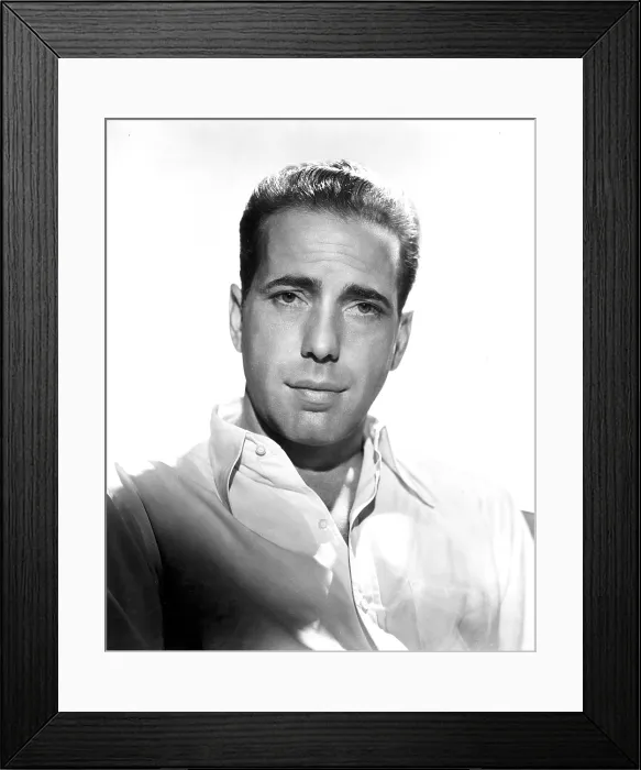 Framed Print : HUMPHREY BOGART, Warner Brothers, 1930s
