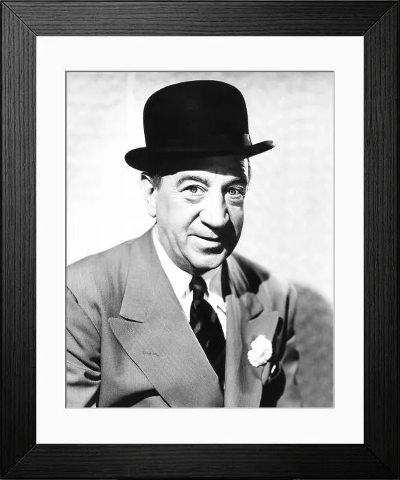 Framed Print : Hugh Herbert, 1940s