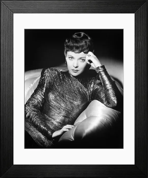 Framed Print : Ida Lupino, Warner Bros. portrait, circa 1946-1947 Framed Print : Ida Lupino, Warner Bros. portrait, circa 1946-1947