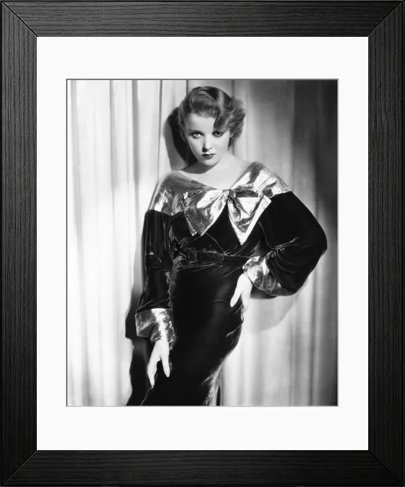 Framed Print : Ida Lupino, Paramount portrait, circa 1934-1935 Framed Print : Ida Lupino, Paramount portrait, circa 1934-1935
