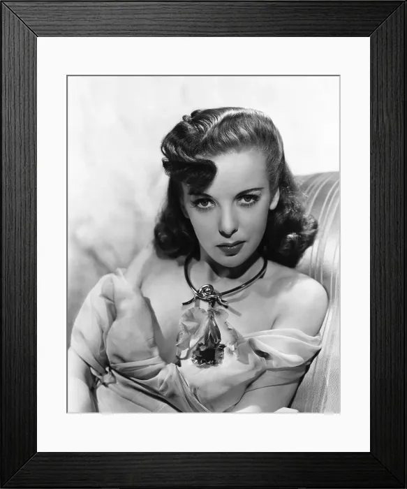 Framed Print : Ida Lupino, Warner Bros. portrait, circa 1941 Framed Print : Ida Lupino, Warner Bros. portrait, circa 1941