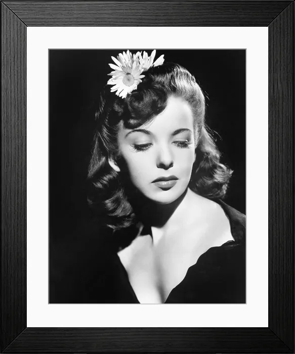 Framed Print : Ida Lupino, Warner Bros. portrait by Scotty Welbourne, circa 1941