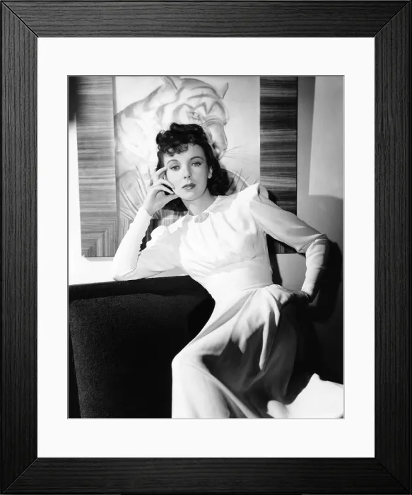 Framed Print : Ida Lupino, Warner Bros. portrait, circa 1940 Framed Print : Ida Lupino, Warner Bros. portrait, circa 1940