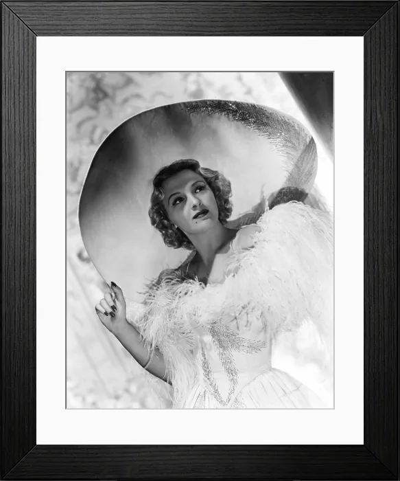 Framed Print : Ilona Massey, 1939, photo by Willinger