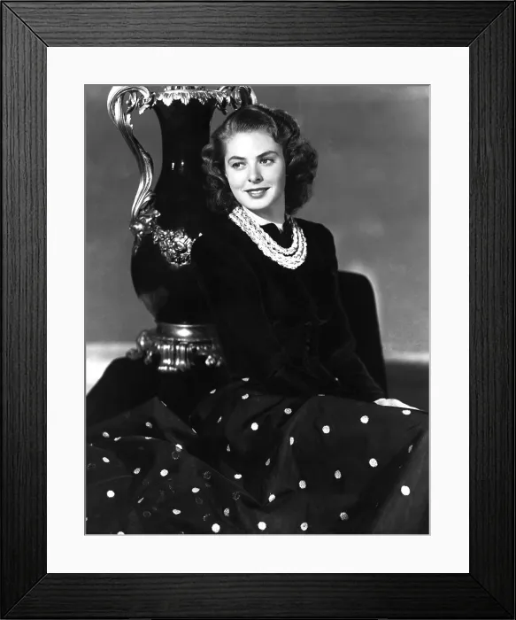 Framed Print : Ingrid Bergman in the late 1930s Framed Print : Ingrid Bergman in the late 1930s